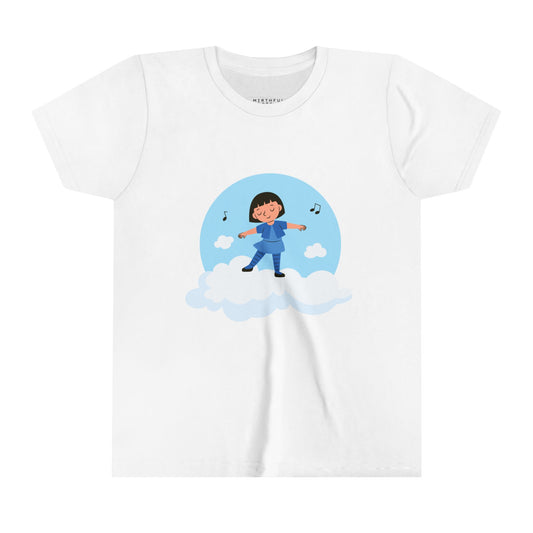 Youth Short Sleeve Tee- Singin' in the clouds