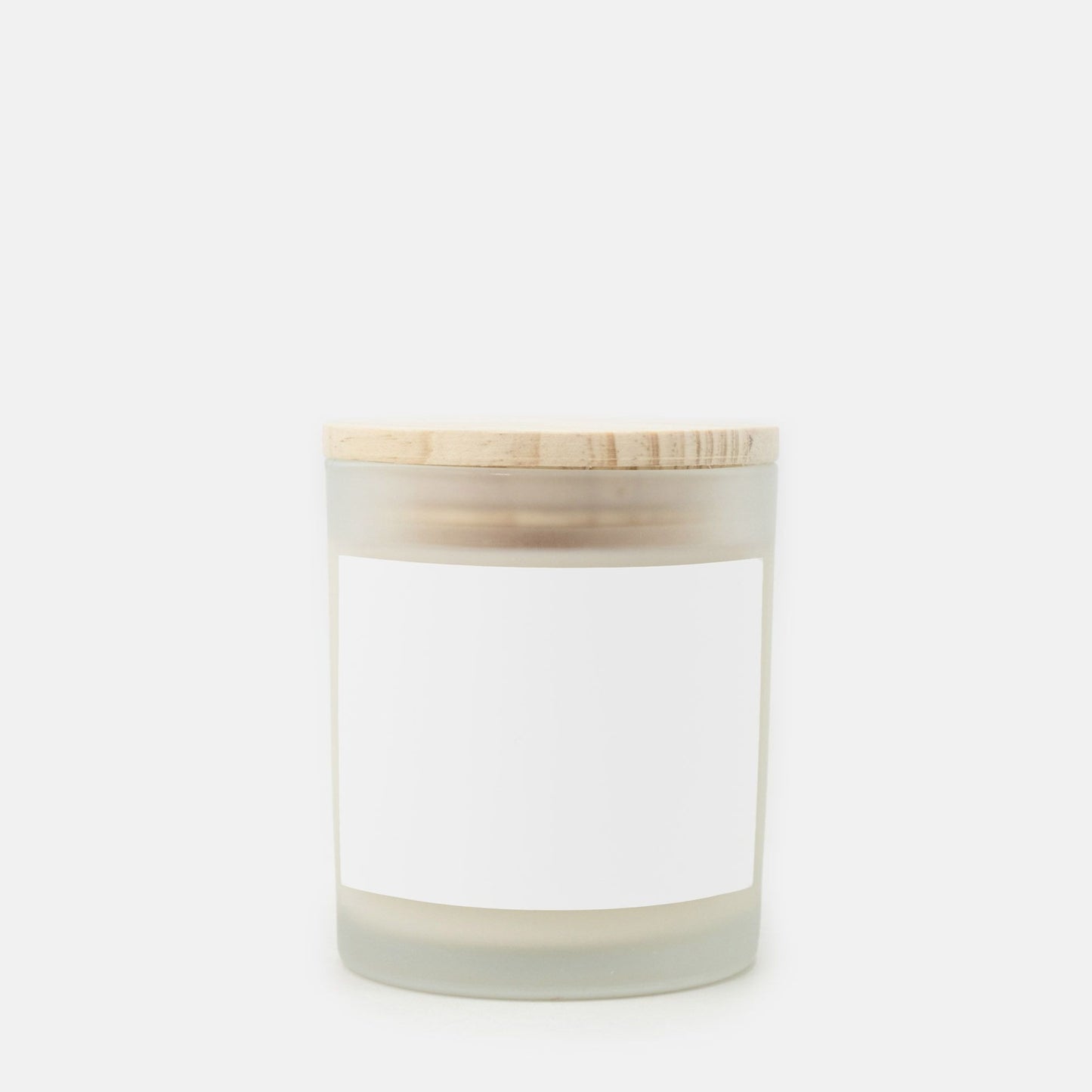 Candle Frosted Glass (Hand Poured 11 oz)